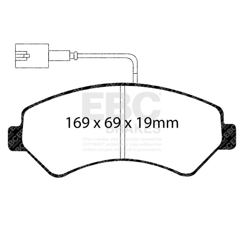 EBC Brakes Pad and Disc Full vehicle Kit (PD40K2247)