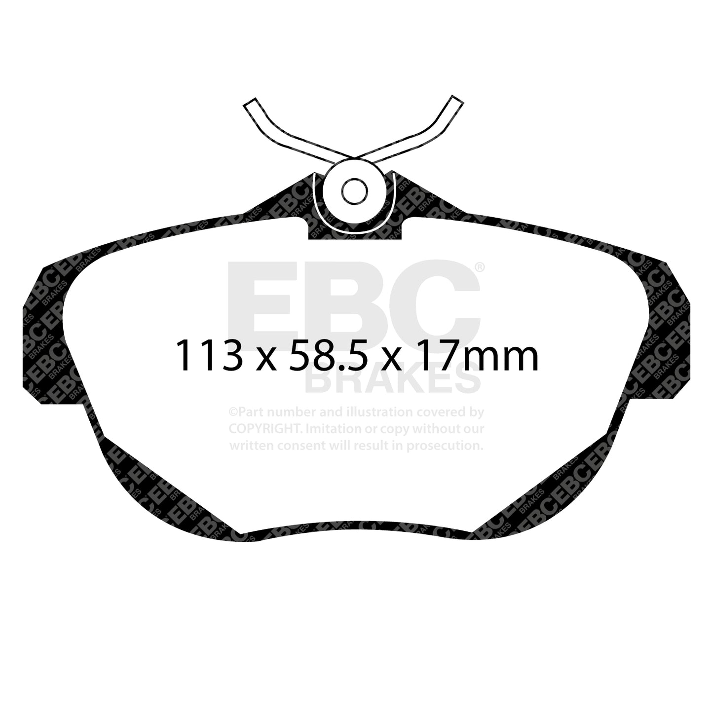 EBC Brakes Pad and Disc Kit (PDKR242)