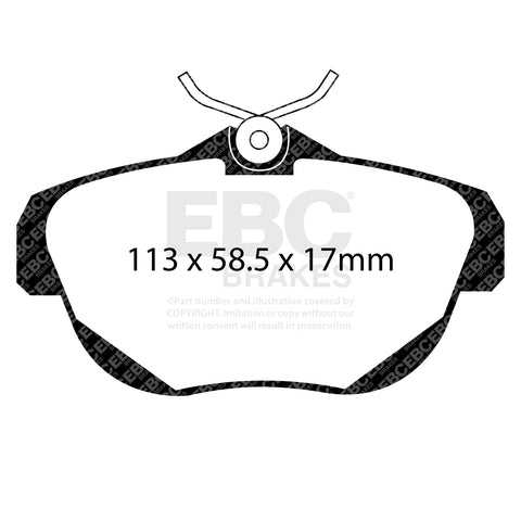EBC Brakes Pad and Disc Full vehicle Kit (PD40K518)