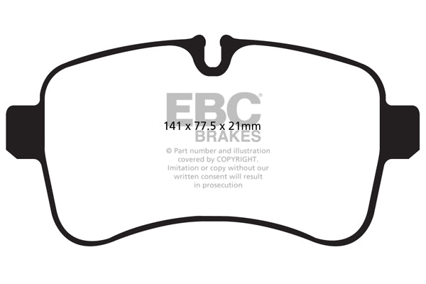 EBC Brakes Pad and Disc Full vehicle Kit (PD40K955)