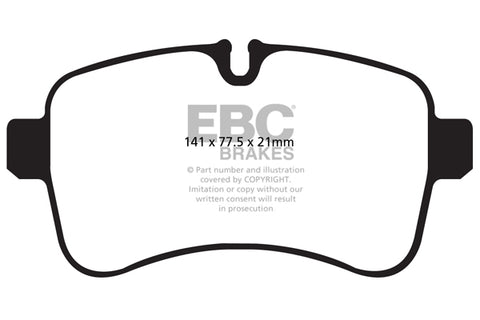 EBC Brakes Pad and Disc Full vehicle Kit (PD40K955)
