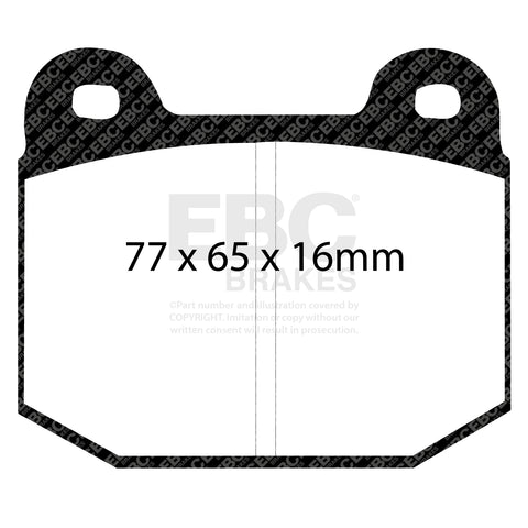 EBC Brakes Pad and Disc Kit (PDKF1535)