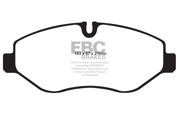 EBC Brakes Pad and Disc Full vehicle Kit (PD40K955)