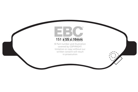 EBC Brakes Pad  and  Disc Kit (PD01KF1151)