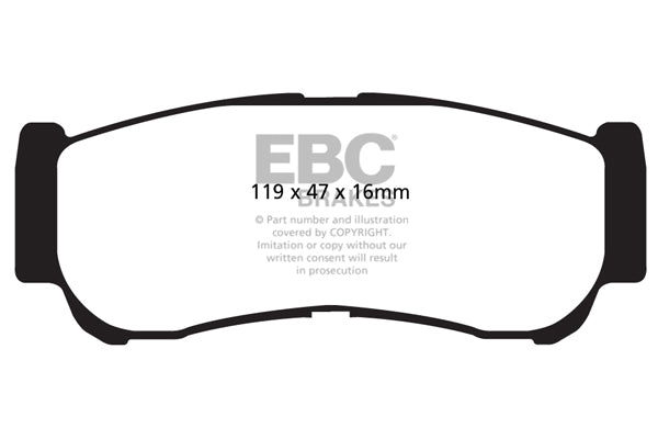 EBC Brakes Pad and Disc Full vehicle Kit (PD40K923)