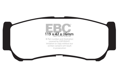 EBC Brakes Pad and Disc Full vehicle Kit (PD40K923)