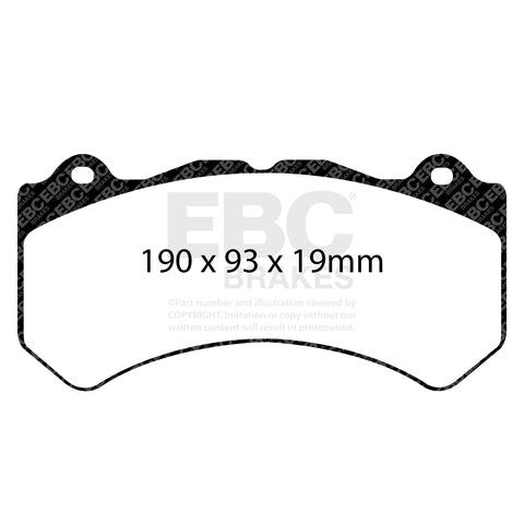 EBC Pad + 2 Piece Disc Kit P2DK005B Front