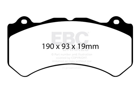 EBC Pad + 2 Piece Disc Kit P2DK005RPX Front