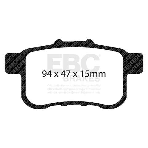 EBC Brakes Pad and Disc Full vehicle Kit (PD40K823)