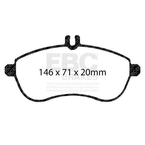 EBC Brakes Pad and Disc Full vehicle Kit (PD40K1216)