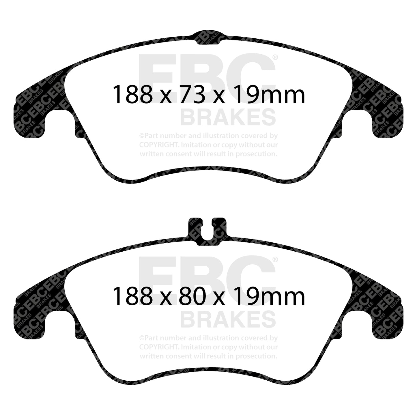 EBC Brakes Pad  and  Disc Kit (PD02KF313)