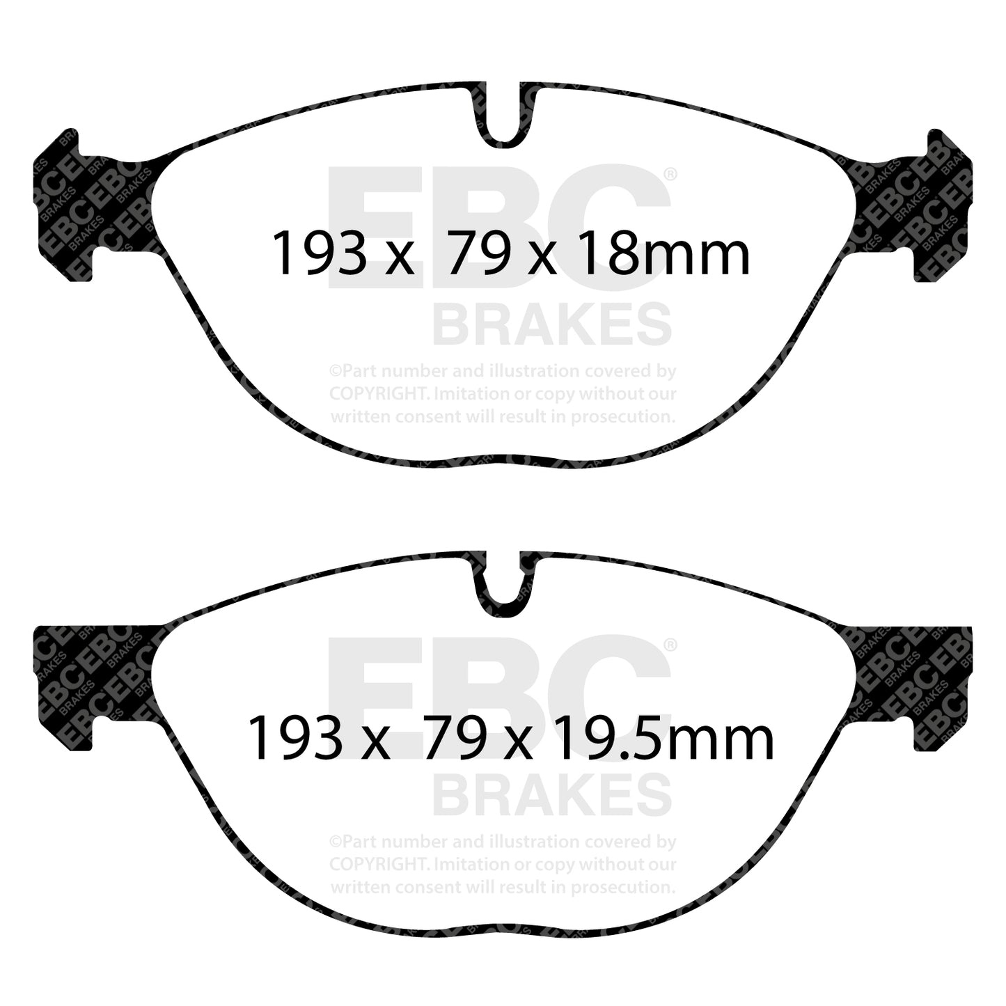 EBC Brakes Pad and Disc Kit (PDKF2276)