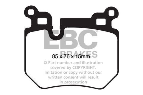 EBC RPX Brake Pads DP81996RPX Rear