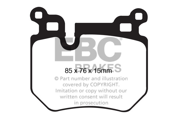 EBC Orangestuff 9000 Series Race Brake Pad Set (DP91996)