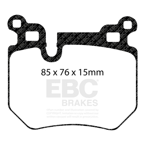 EBC Orangestuff 9000 Series Race Brake Pad Set (DP91996)