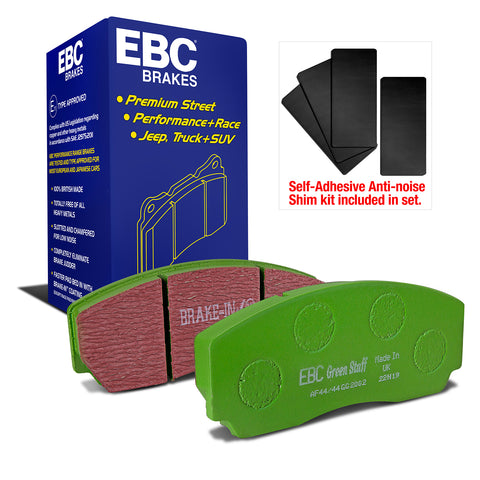 EBC Greenstuff 2000 Series Sport Brake Pad Set (DP2002)