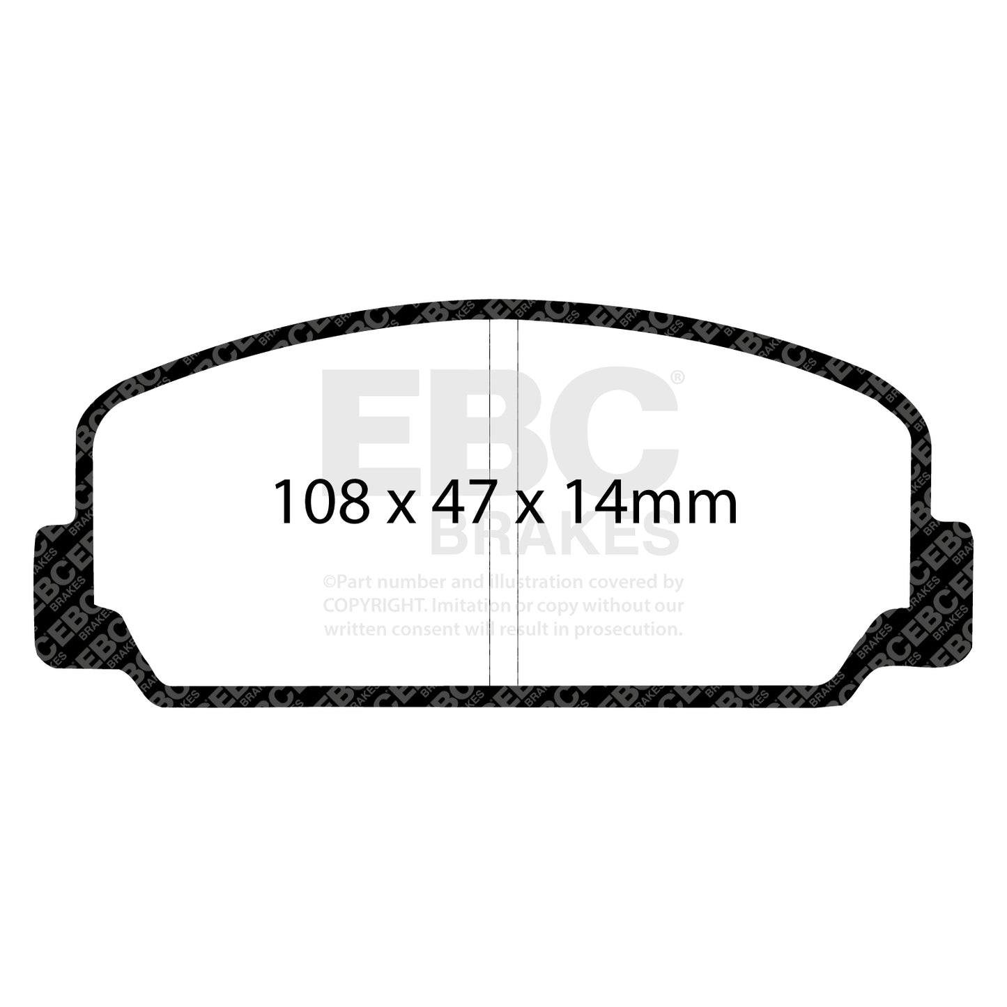 EBC Brakes Pad and Disc Kit (PDKF1838)