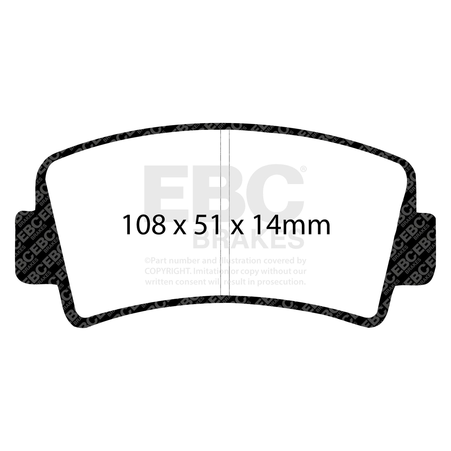 EBC Brakes Pad and Disc Kit (PDKF1168)