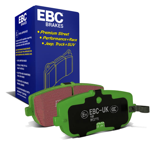 EBC Greenstuff 2000 Series Sport Brake Pad Set (DP21775)