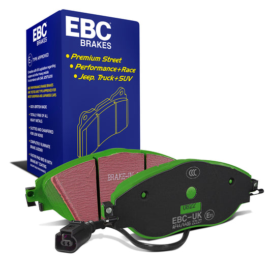 EBC Greenstuff 2000 Series Sport Brake Pad Set (DP22127)