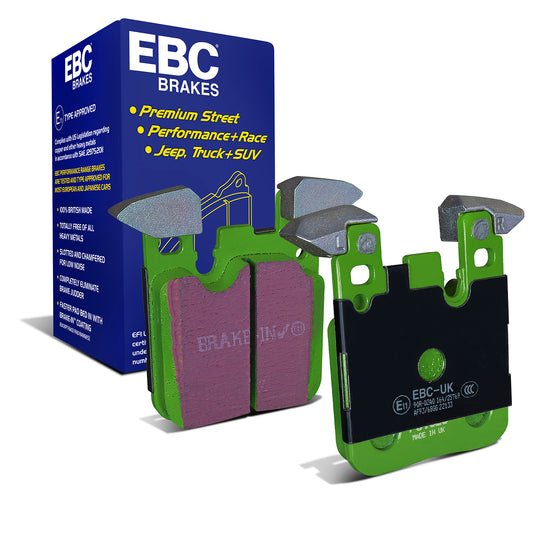 EBC Greenstuff 2000 Series Sport Brake Pad Set (DP22133)