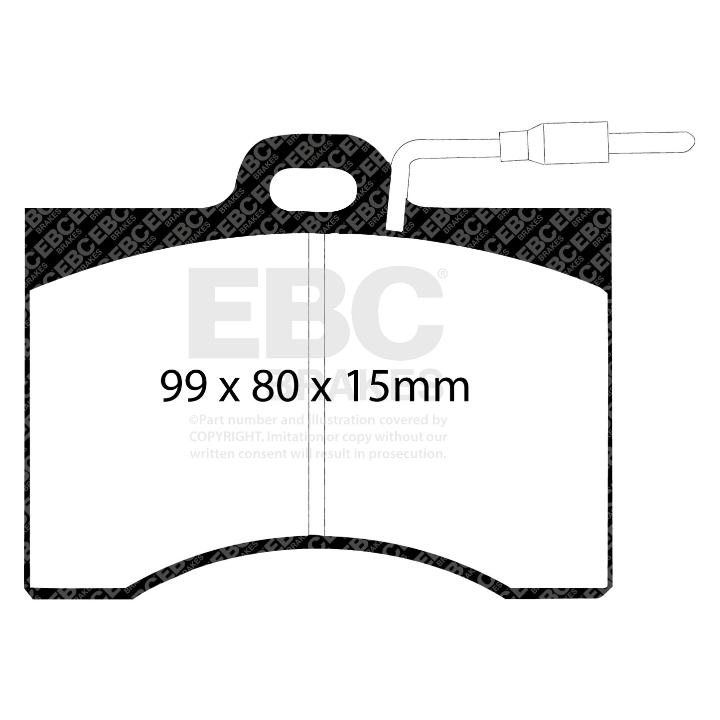 EBC Brakes Pad and Disc Full vehicle Kit (PD40K593)
