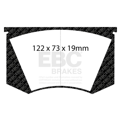 EBC Performance Pack Pad & Line Kit with Yellowstuff Pads (PLK1323)