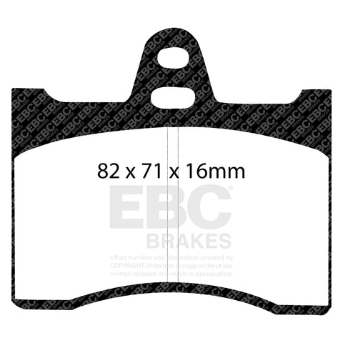 EBC Brakes Pad and Disc Full vehicle Kit (PD40K529)