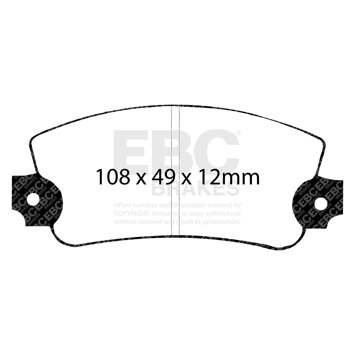 EBC Brakes Pad  and  Disc Kit (PD01KR414)