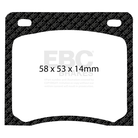 EBC Ultimax OE Replacement Brake Pad Set (DP237)