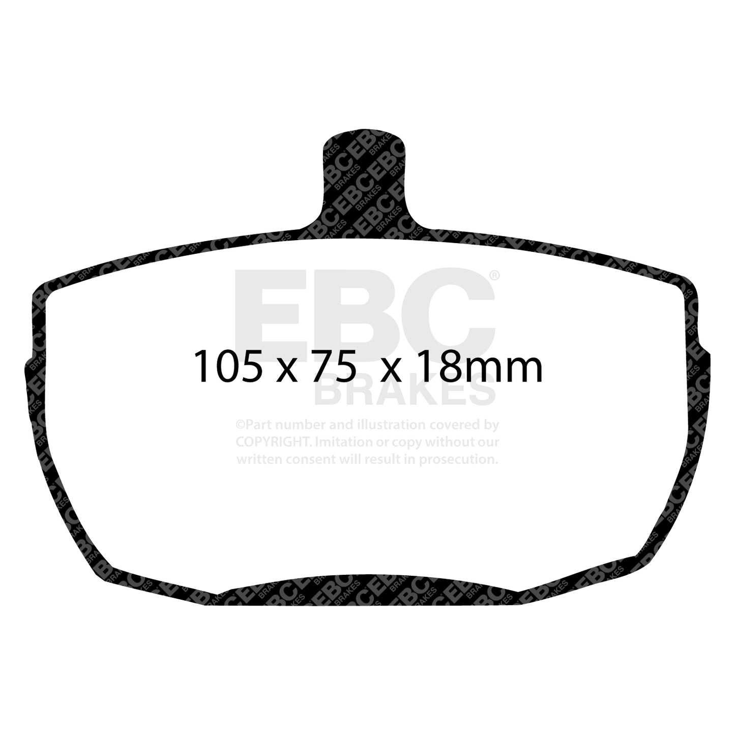 EBC Brakes Pad and Disc Kit (PDKF812)