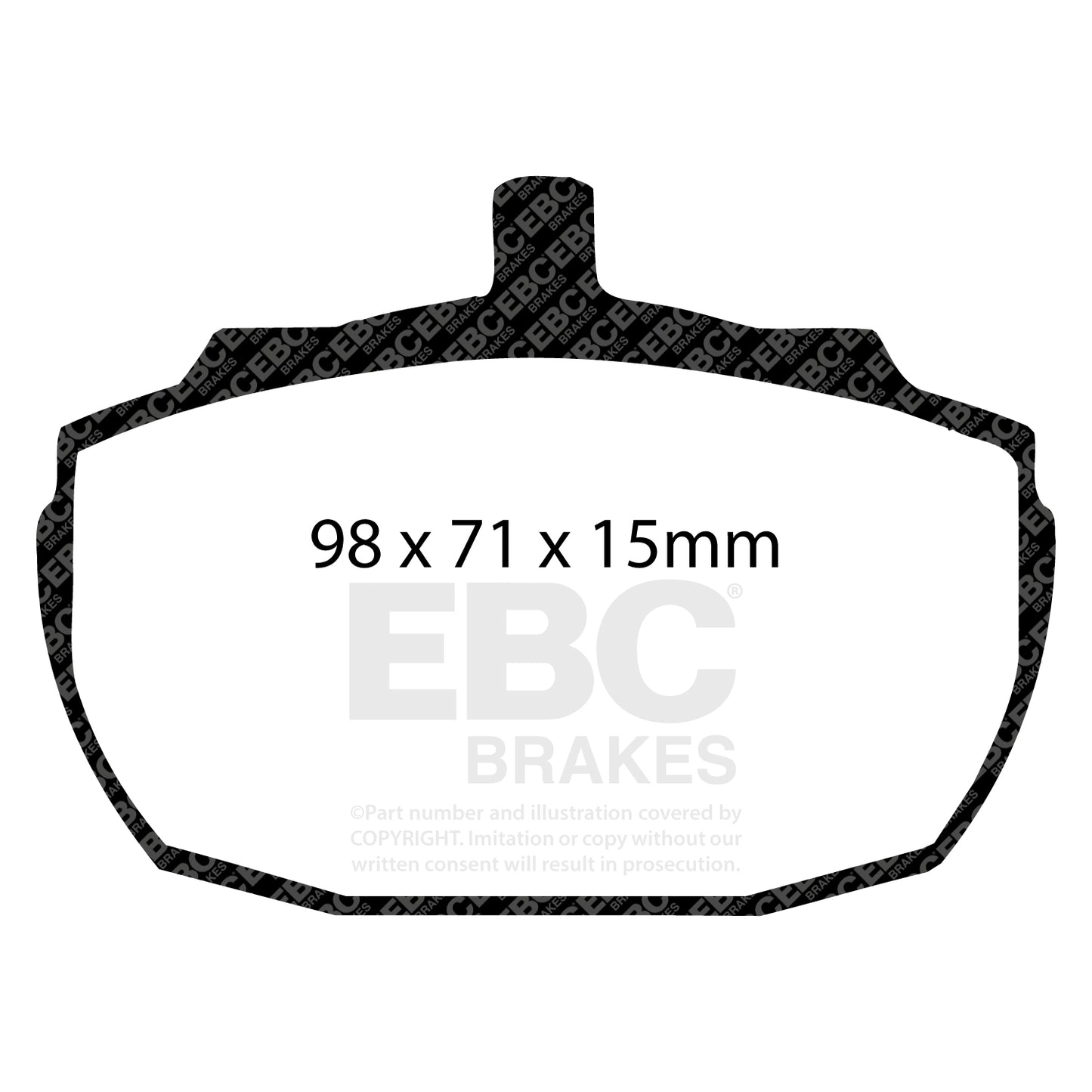 EBC Brakes Pad and Disc Kit (PD03KF1188)