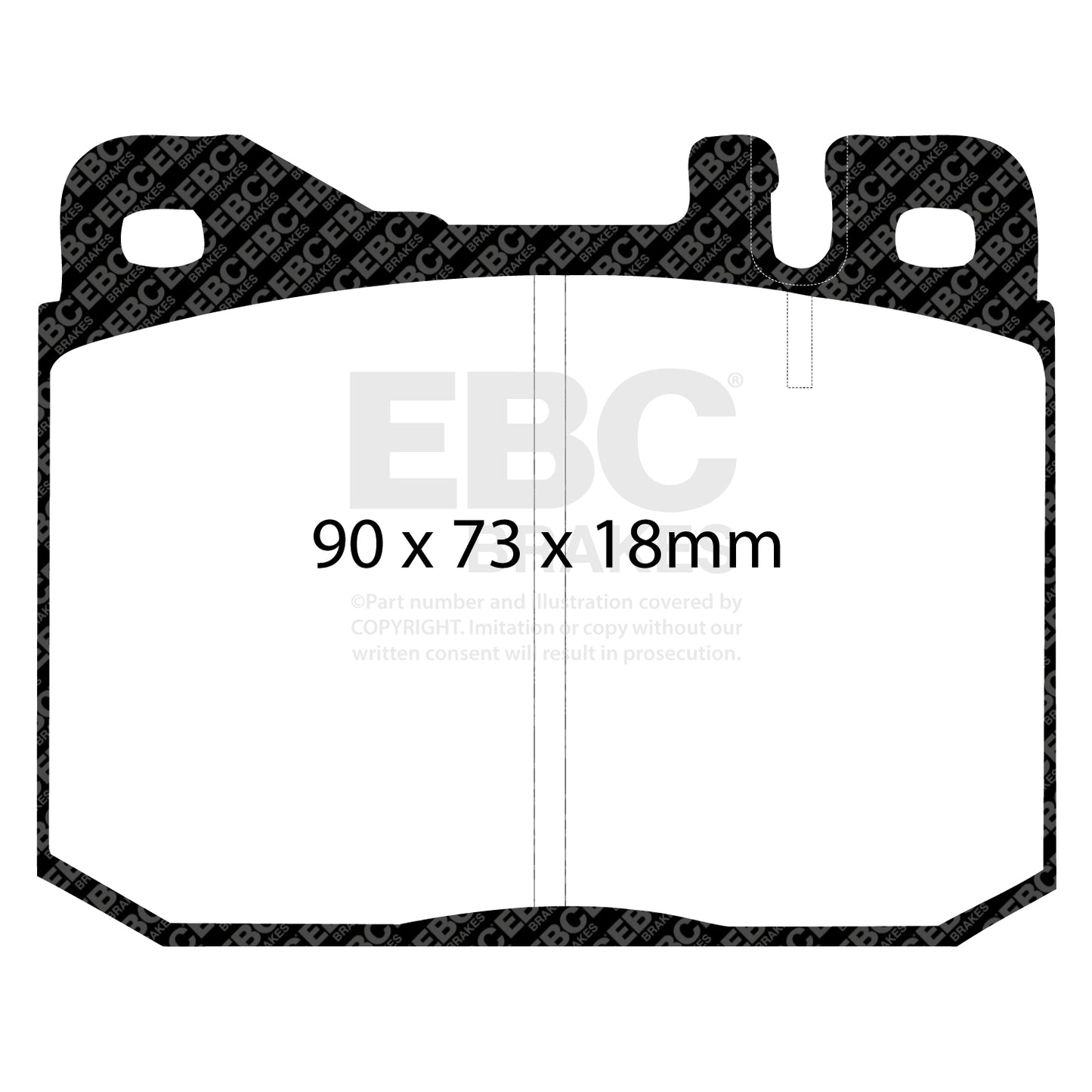 EBC Brakes Pad and Disc Kit (PDKF2280)