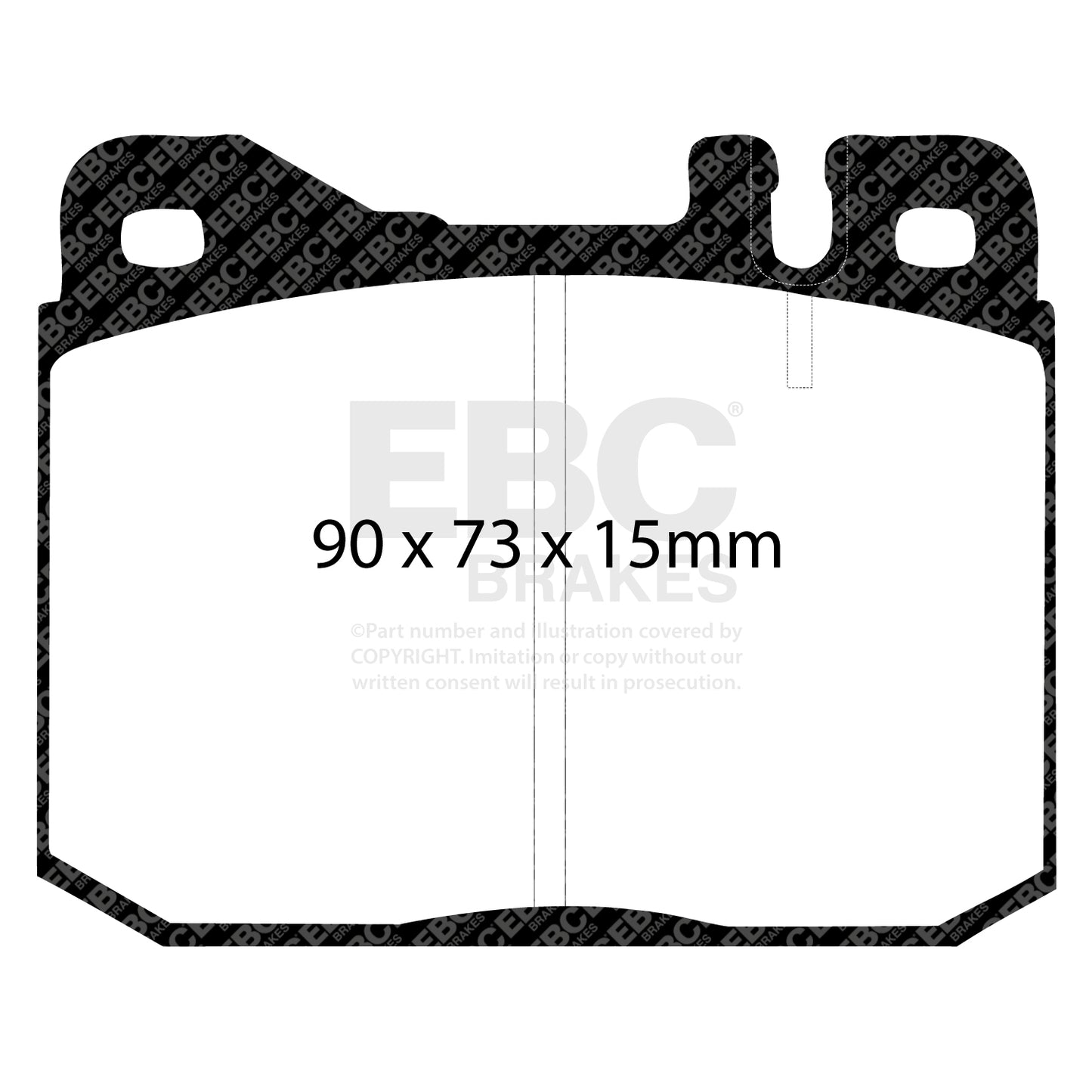 EBC Brakes Pad and Disc Full vehicle Kit (PD40K1264)