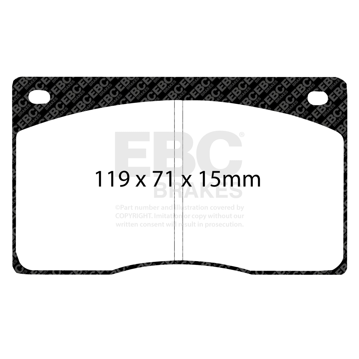 EBC Brakes Pad  and  Disc Kit (PD02KF018)