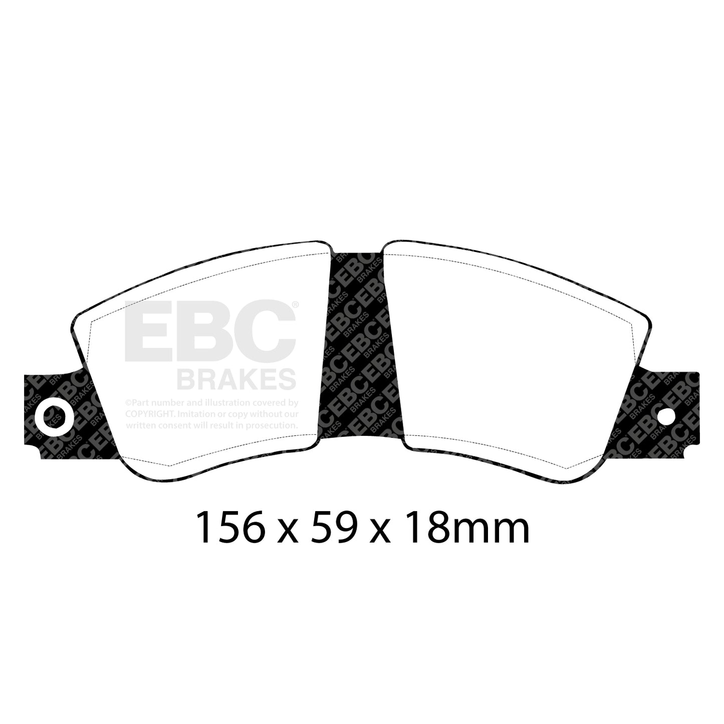 EBC Brakes Pad and Disc Kit (PDKF1719)
