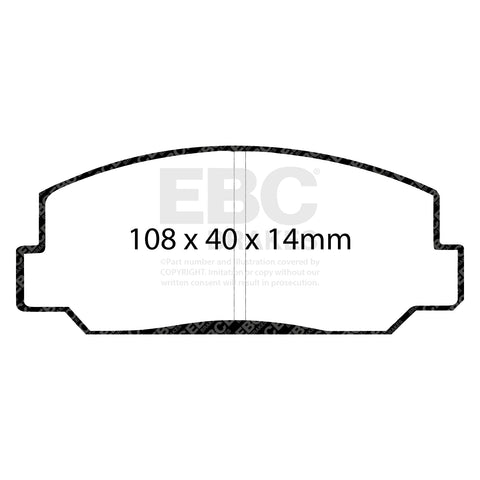 EBC Brakes Pad and Disc Kit (PDKF828)