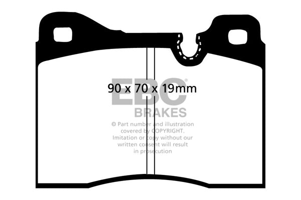 EBC Brakes Ultimax Pad and Plain Disc Full vehicle Kit (PD40K362)