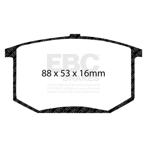 EBC Brakes Pad and Disc Kit (PD03KR943)