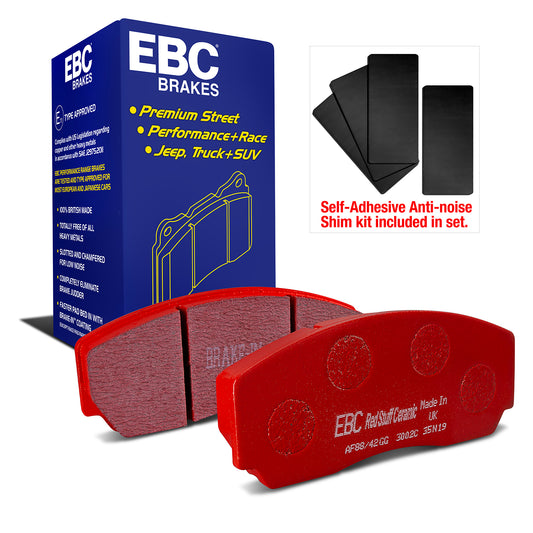EBC Redstuff 3000 Series Sport Brake Pad Set (DP3002C)