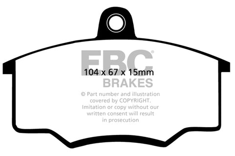 EBC Brakes Pad and Disc Kit (PD06KF757)