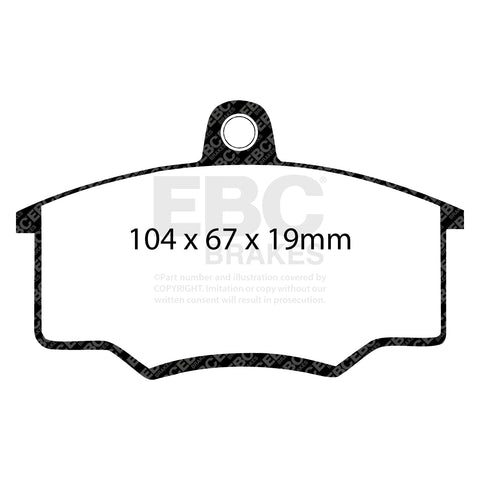 EBC Brakes Pad and Disc Kit (PDKF2150)