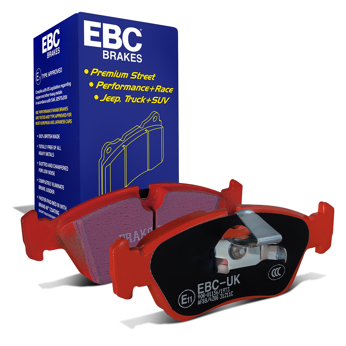 EBC Redstuff 3000 Series Sport Brake Pad Set (DP31211C)