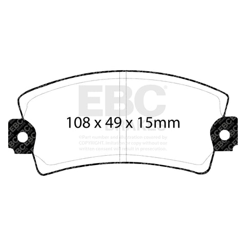EBC Brakes Pad and Disc Kit (PDKF378)