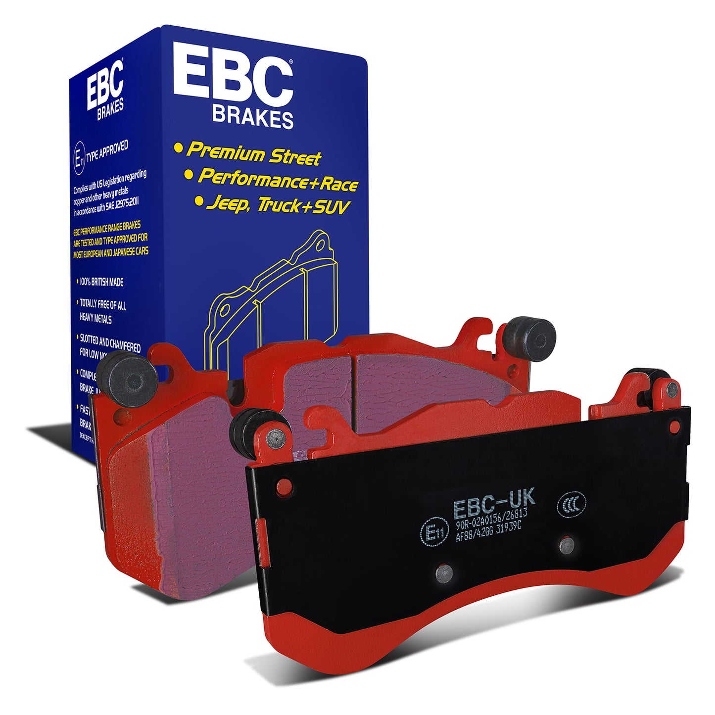 EBC Redstuff 3000 Series Sport Brake Pad Set (DP31939C)