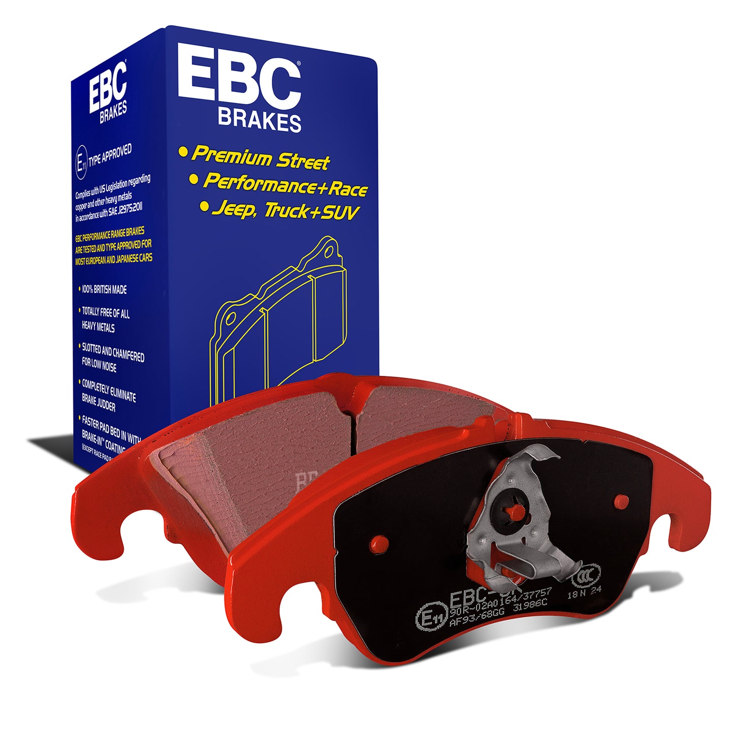 EBC Redstuff 3000 Series Sport Brake Pad Set (DP31986C)