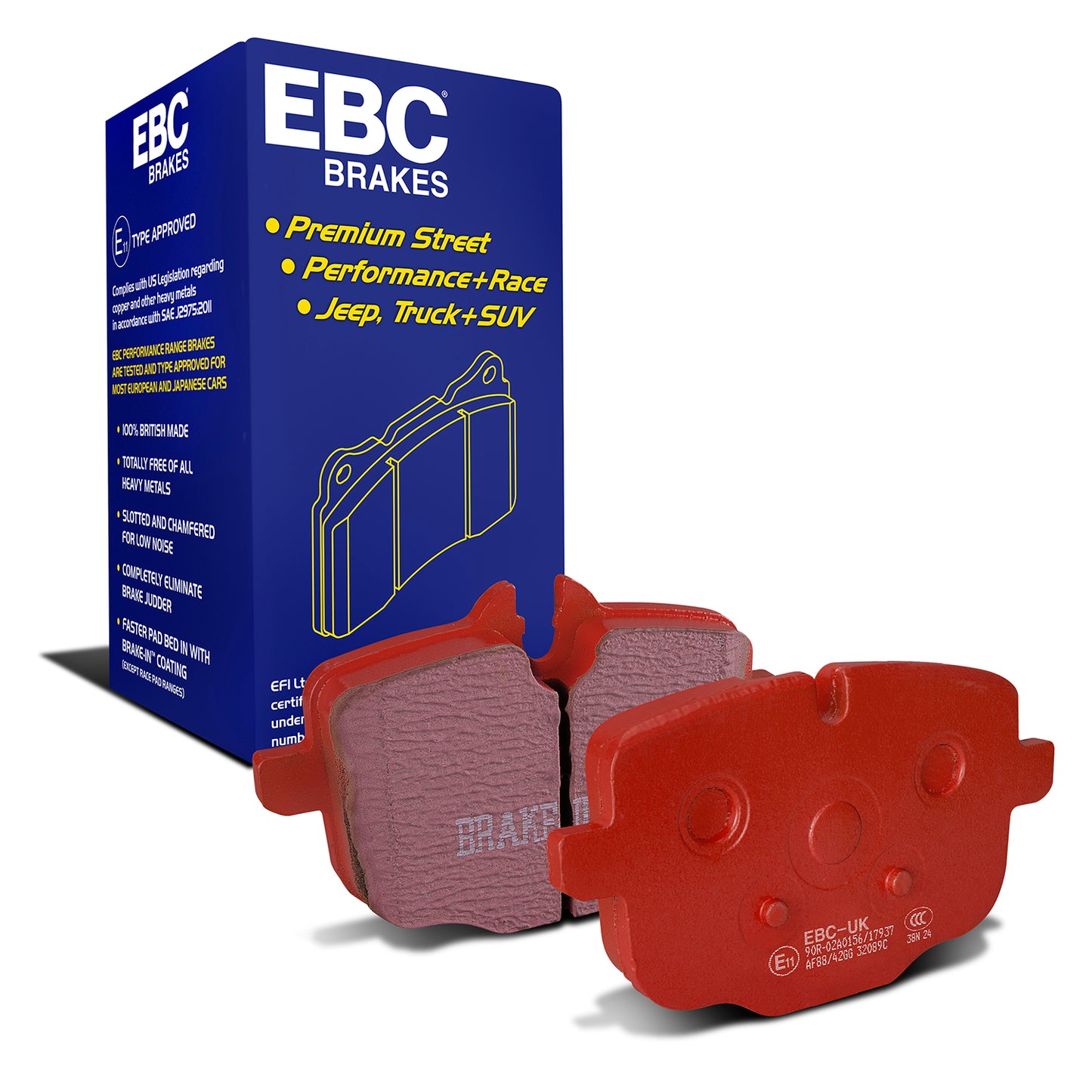 EBC Redstuff 3000 Series Sport Brake Pad Set (DP32089C)