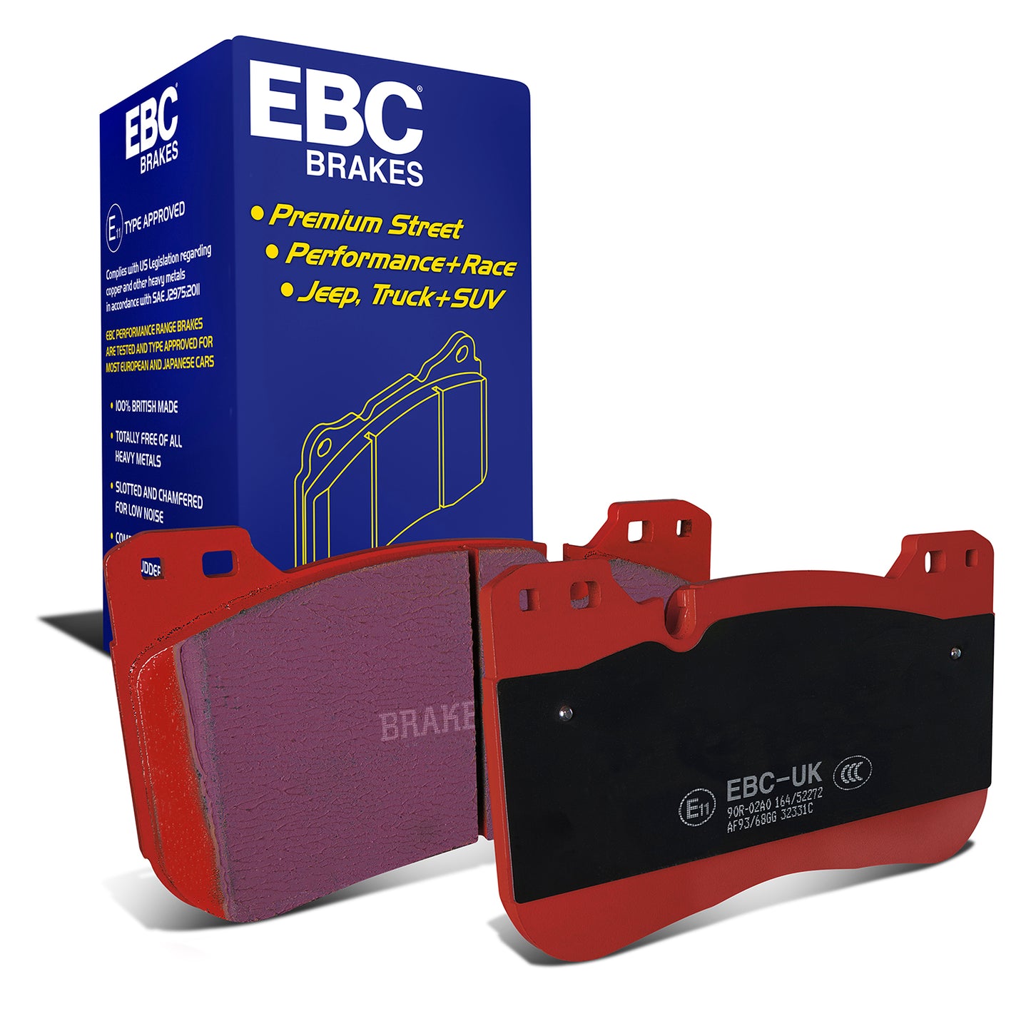EBC Redstuff 3000 Series Sport Brake Pad Set (DP32331C)