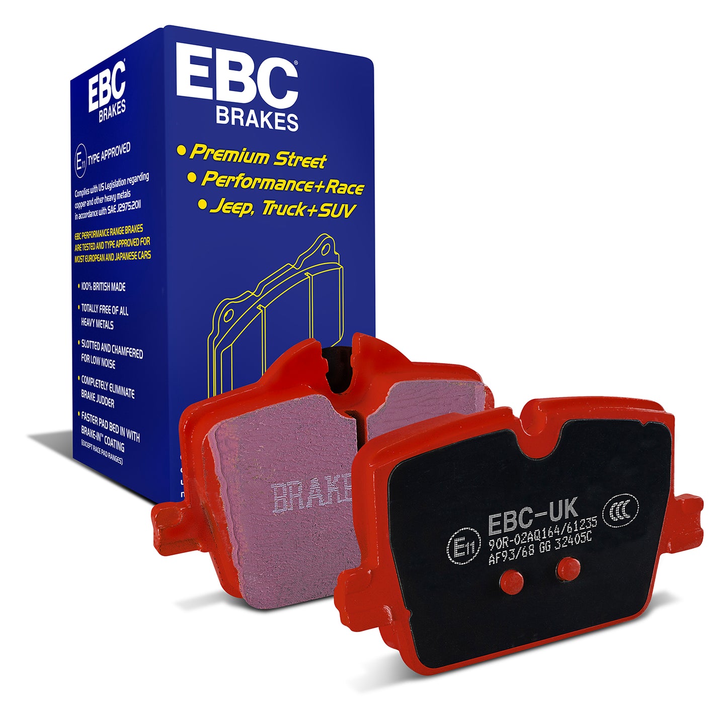 EBC Redstuff 3000 Series Sport Brake Pad Set (DP32405C)