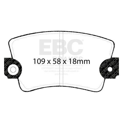 EBC Brakes Pad and Disc Kit (PDKF1712)